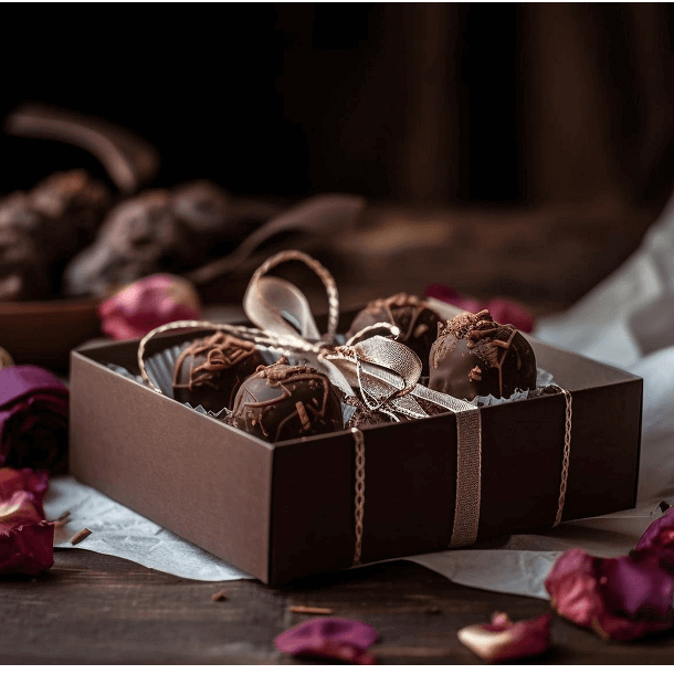 علب هدايا الحلويات والشوكولاتة